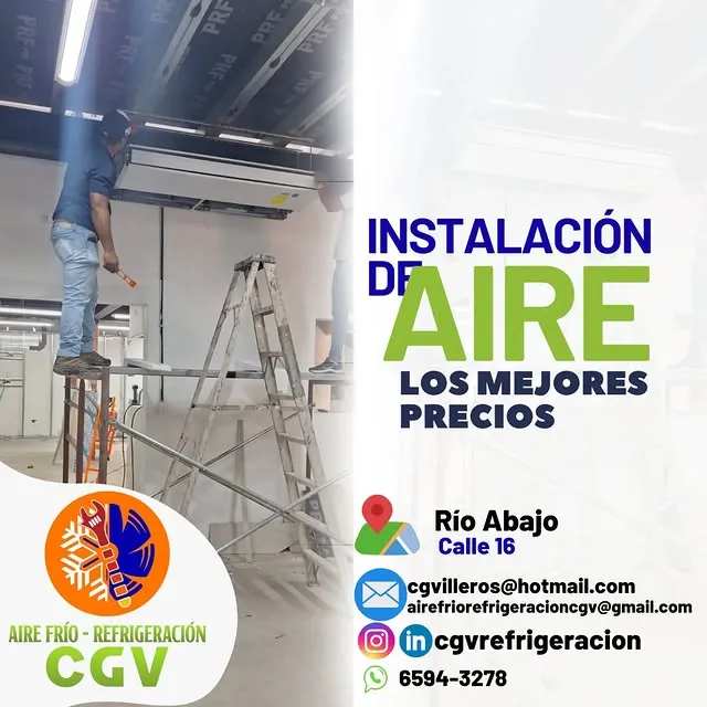 Instalación de aire acondicionado en hogar o negocio